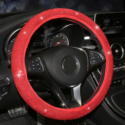 Four Seasons Universal Crystal Flashing Hot Diamond Non-Slip Handlebar Cover