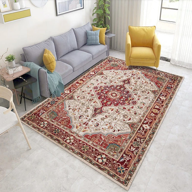 Nuwe Styl Groothandel Nordiese Boheemse Sitkamermatte Monsterskamer Sitkamer Koffietafel Nordiese Mat Aanpassing