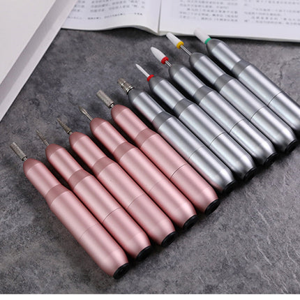 Factory Direct Wholesale New Portable USB Nail Polisher Exfoliating And Polishing Pen-Type Nail Remover Electric Polisher