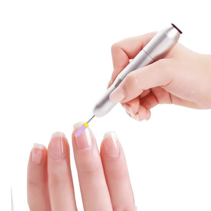 Factory Direct Wholesale New Portable USB Nail Polisher Exfoliating And Polishing Pen-Type Nail Remover Electric Polisher