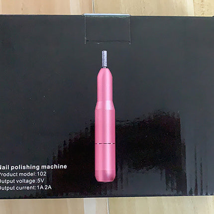 Factory Direct Wholesale New Portable USB Nail Polisher Exfoliating And Polishing Pen-Type Nail Remover Electric Polisher