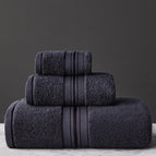 Grey / Three piece towel set