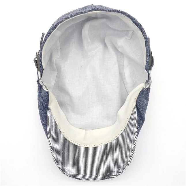 Cotton And Linen Beret Men