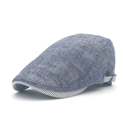 Cotton And Linen Beret Men