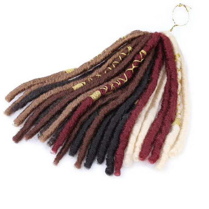 Soft Dread Locs Draaihare Nagemaakte Locs Hegkelvlegsels