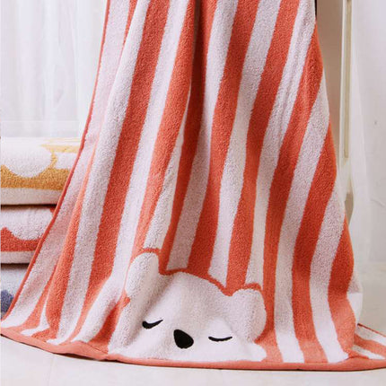 Spotprent-badhanddoek Sag Absorberend Veelkleurige Baba-badhanddoek