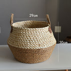 Straw basket / large