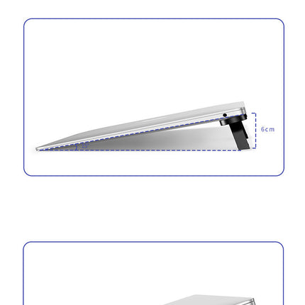 Foldable Laptop Stand Base Non-slip Desktop Portable Notebook Holder Cooling Bracket