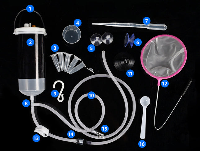 Automatic Thin Big Red Hatching Bucket Shallow Tray Can Hatch Brine Shrimp Eggs