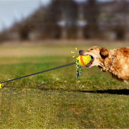 Dog Teething And Bite Resistant Outdoor Strong Draw Rope Ball