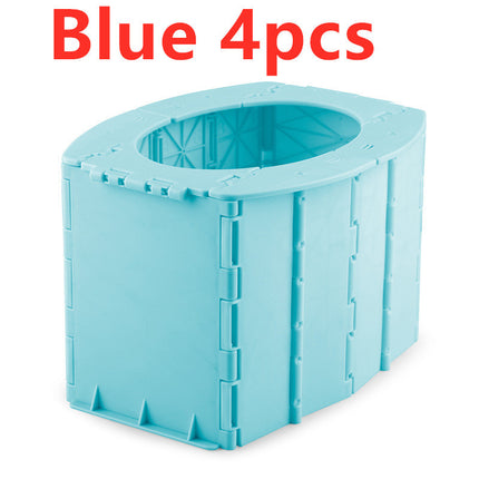 Portable Travel Folding Toilet Urinal Mobile Seat For Camping Hiking