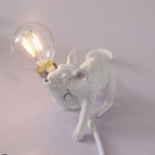 White sitting / Power switch button