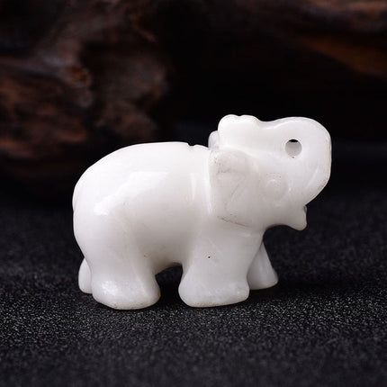 1 STK Natuurlike Kristal Rooskwarts Olifant Ametis Obsidiaan