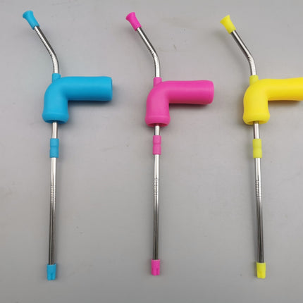 Beer Snorkel Straw Beer Bong Funnel Slammer Double Snorkel Drinking Beer Bar Tools Festivals Party Dispenser Beer Brewing