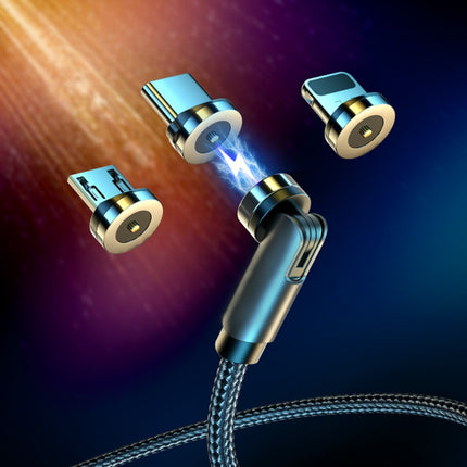 Essager Roteer Magnetiese Kabel 360 Grade USB Tipe C Laaikabel Vinnige Laai Magneetlaaier 540 Roteer Mikro Magnetiese Kabel
