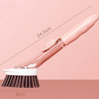 Pink 1set handle Brush