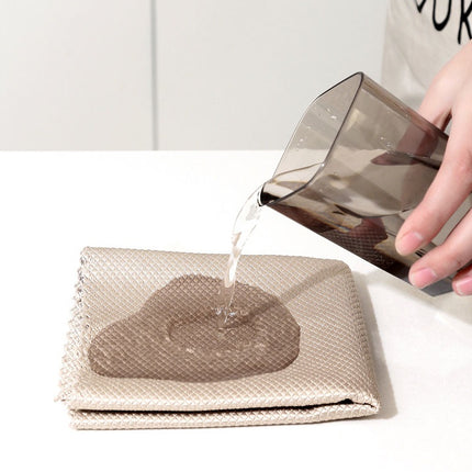 Cabo Kombuisskoonmaak Absorberende Mikrovesel Visskubbehanddoek