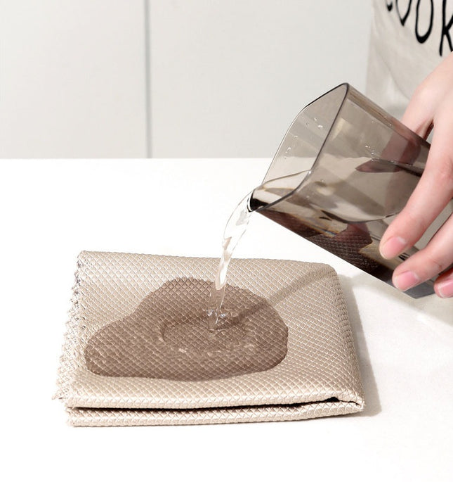 Cabo Kombuisskoonmaak Absorberende Mikrovesel Visskubbehanddoek