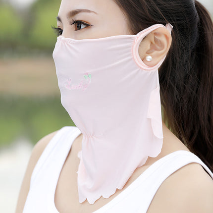Grootoppervlak UV-beskermende, asemende sonskermmasker vir vroue