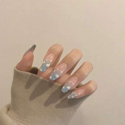 Grysbou Katoenwolk Dra Spyker Afgewerkte Sagte Spyker Valse Spyker Pleister Verwyderbaar