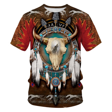 Landscape 3D Digital Printing Men's T-shirt
