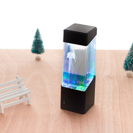 Fantasy LED Jellyfish Lamp Color Changing Jellyfish Tank Aquarium Led Lamp Relaxing Mood Night Light
