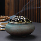 Mottled glaze