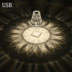 Lotus pattern USB / Touch switch stepless dimming