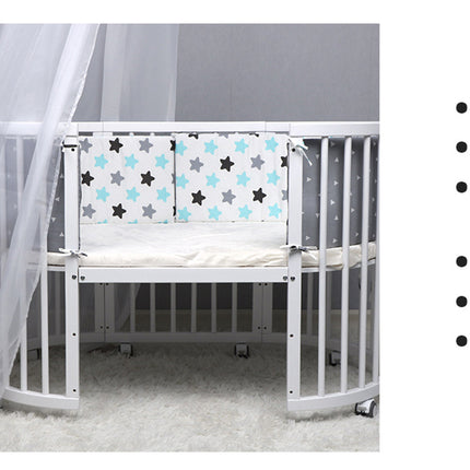Baby Bed Thicken Bumper One-piece Crib Around Cushion