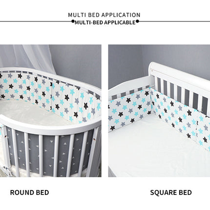 Baby Bed Thicken Bumper One-piece Crib Around Cushion