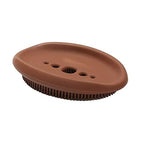 Brown / round