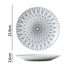 White grid / 10inch25cm