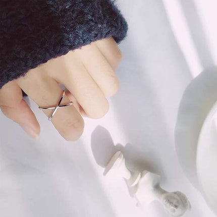 Sterling Silwer Vroue-juweliersware, Groot Retro Ringe, Dames Verstelbare Ringe