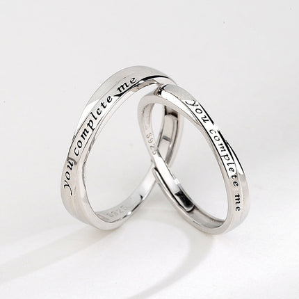 S925 Sterling Silwer Paarringe