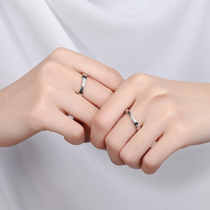 S925 Sterling Silwer Paarringe