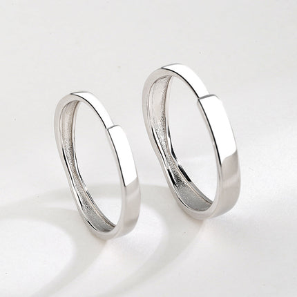 S925 Sterling Silwer Paarringe