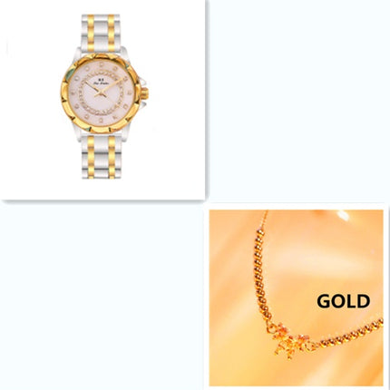 Linked watch full diamond female watch