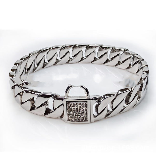 Stainless Steel Casting Pet Chain Dog Chain Collar Collar