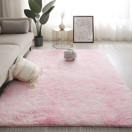Plush Vloermatte Onder Die Bed In Die Vertrek Koffietafel