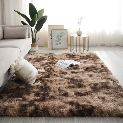 Plush Vloermatte Onder Die Bed In Die Vertrek Koffietafel