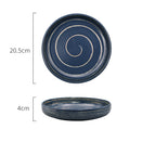 Blue / 8inches