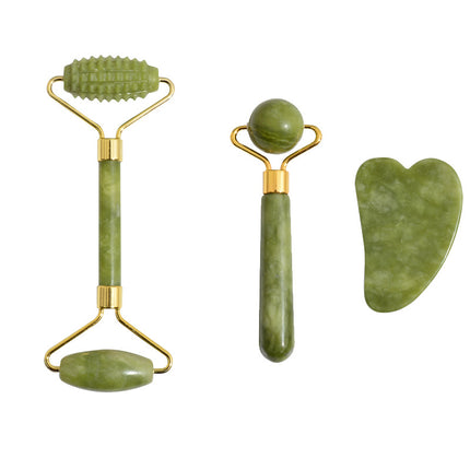 Masseerroller Met Drie Stelle Gesigsjademasseerder