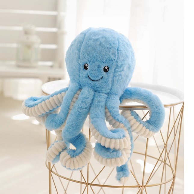 Pendentif pieuvre simulée adorable, peluche douce, accessoire maison, poupée mignonne, cadeau pour enfants