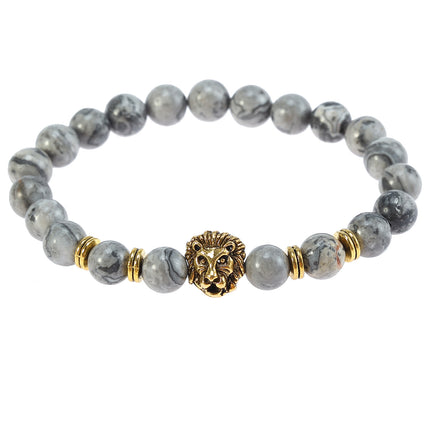 Natuursteen vuursteen Hand Kraal Armband aliexpress warm rek armband armband ontploffing damesleeu
