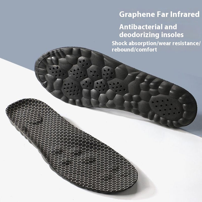 Antibacterial Deodorant Massage Sports Graphene Insole
