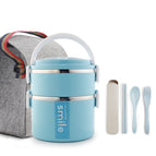 Blue / 2 layers + bag