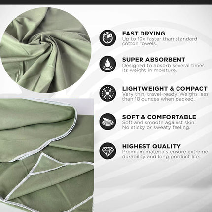 Magnetic Super Absorbent Quick-drying Outdoor Bath Towel