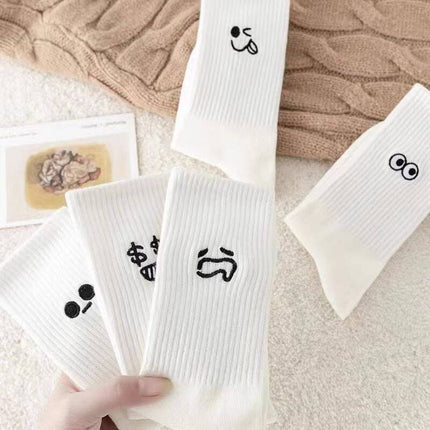 Socks For Women Mid-calf Length Socks Thin