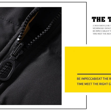 Winter Cotton-padded Men's Thickened Coat Jacket