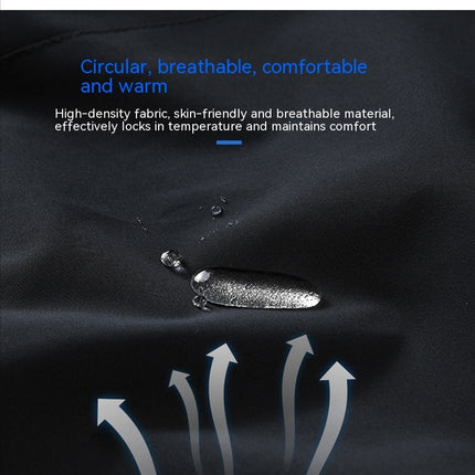 Waterproof Gradient Design Loose Fashion Casual Coat